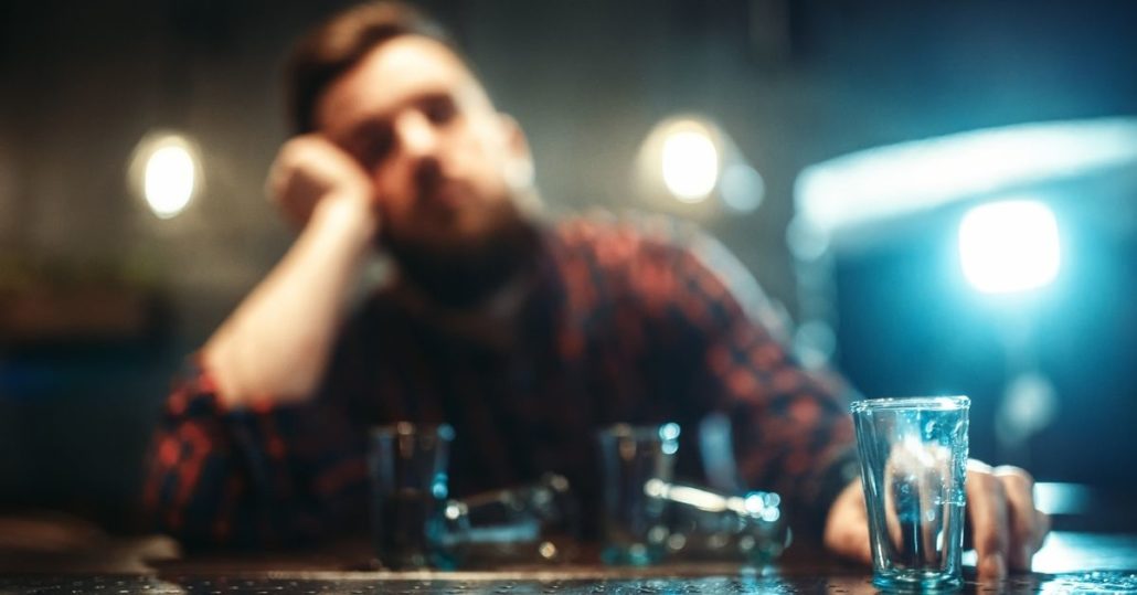 Alcohol can depress the central nervous system so much that it results in impairment such as slurred speech, unsteady movement, disturbed perceptions, and an inability to react quickly.