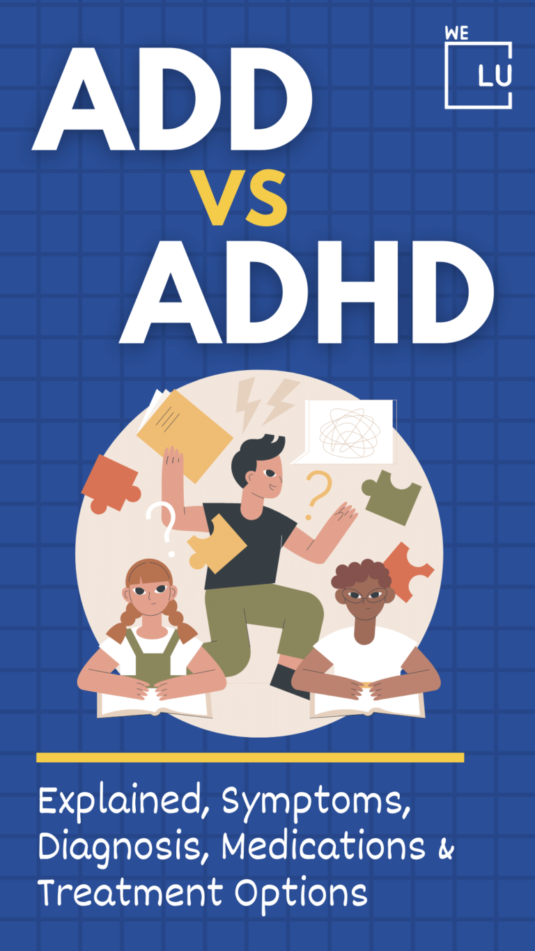 The Difference Between ADD Vs ADHD. Symptoms & Treatments