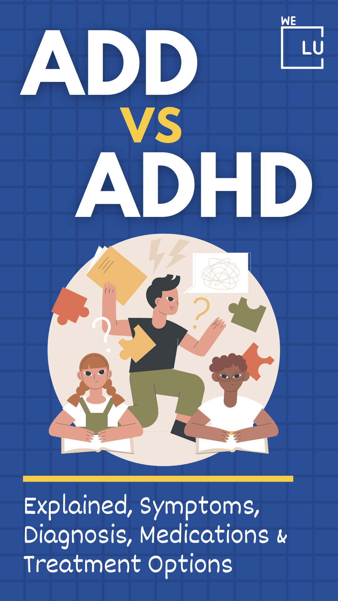 What is ADD vs ADHD in female adults? Though males are more commonly diagnosed with ADHD vs ADD than females, it’s becoming clearer that ADHD does not affect one gender more than the other.