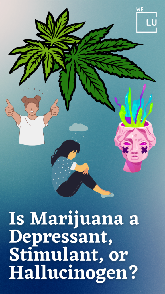 Depression and marijuana usage are frequently related. The likelihood of using marijuana is two times higher if you have depression than if you don't.