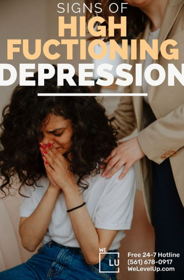 The signs and symptoms of high functioning depression are similar to those caused by major depression but are less severe.