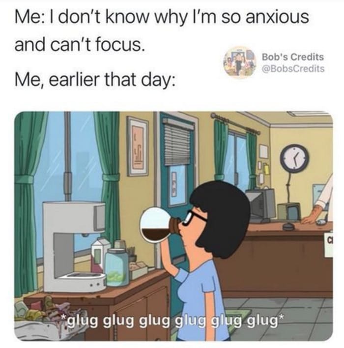 Coffee Anxiety Meme