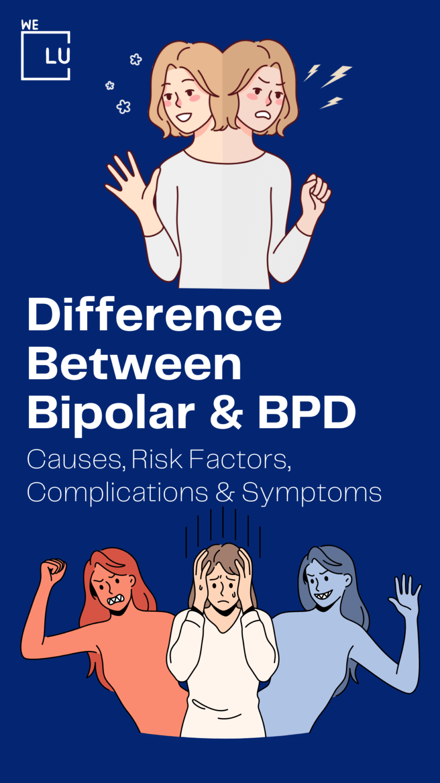 Difference Between Bipolar And BPD, Causes & Risk Factors