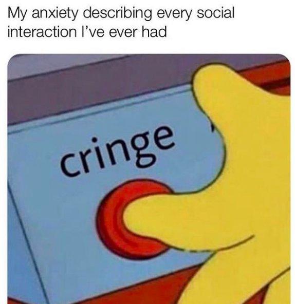 Anxiety Memes Funny