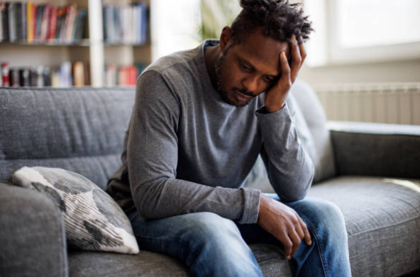 People with depression may find themselves asking "Why am I so sad?" because they are unable to identify a clear cause for their intense and enduring feelings.