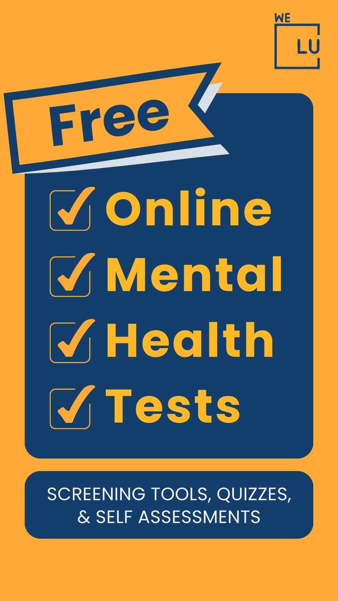 Free Online Mental Health Tests, Screening Tools, Quizzes, & Self Assessments