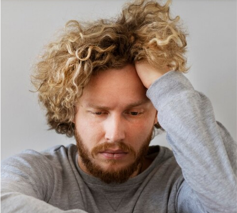 A man ready for depression treatment Florida