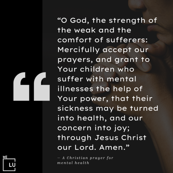 Prayer For Mental Health And Understanding Mental Illness | We Level Up