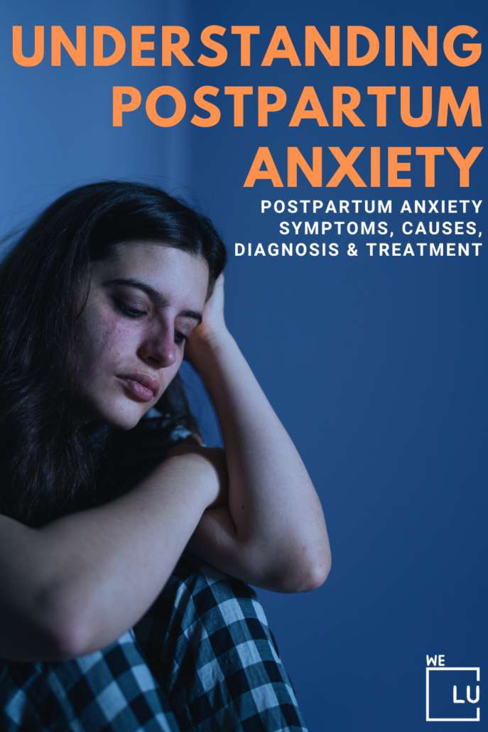 Postpartum anxiety is a type of anxiety disorder that affects some women after giving birth. 