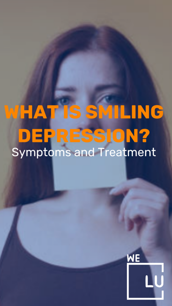 Smiling depression refers to a condition in which individuals experience depressive symptoms internally while appearing happy or cheerful on the outside.